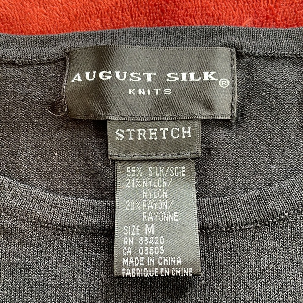 August Silk Knit Top - Picture 3 of 5